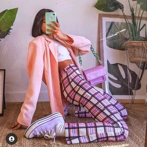 ASOS sorbet check flare